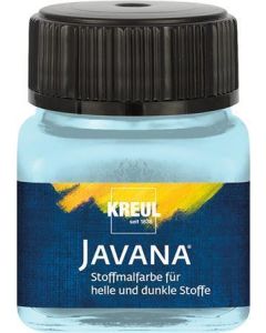 Barva na světlý a tmavý textil, ledová modrá, 20 ml, JAVANA, KREUL