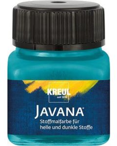 Barva na světlý a tmavý textil, tyrkysová, 20 ml, JAVANA, KREUL
