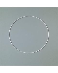 Kovová obruč, bílá, EFCO, 18 cm