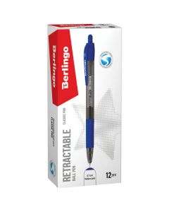 Berlingo, pero automatické kuličkové, modré, 12ks, 0.7mm, Classic Pro