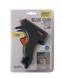 Lepicí pistole, 10 W, 7 mm, se 2 lepicími tyčinkami, KINZO AAF258