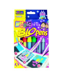 Centropen, foukací fixy 1549, color, 6ks, MAGIC