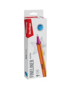 Berlingo, liner Rapido, růžové, 12ks, 0.4mm