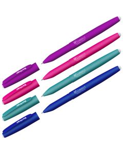 Berlingo, roller gelový, modrý, 20ks, 0.6mm, Correct, gumovatelný