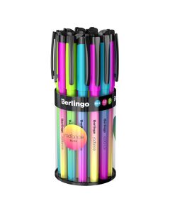 Berlingo, roller gelový, černý, 24ks, 0.5mm, Radiance