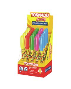Centropen, sada Tornado 2675, modrý, 20ks, 0.3mm, zmizíkovatelný, parfémované, FRUITY