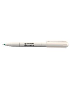Centropen, liner 2811, zelený, 10ks, 0.3mm, plastový hrot, cena za 1ks