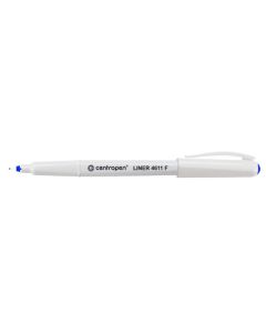 Centropen, liner 4611, modrý, 10ks, 0.3mm, jemný plastový hrot, cena za 1ks