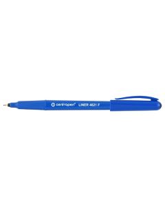 Centropen, liner 4621, černý, 10ks, 0.3mm, jemný plastový hrot v kovové objímce, cena za 1ks