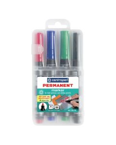 Centropen, sada marker 8510, color, 4ks, 2.5mm, alkoholová báze, cena za 1ks