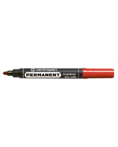 Centropen, marker 8510, červený, 10ks, 2.5mm, alkoholová báze, cena za 1ks