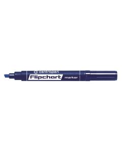 Centropen, flipchart marker 8560, modrý, 10ks, 1-4,6mm, nepropíjí se papírem, cena za 1ks