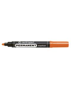 Centropen, marker 8566, oranžový, 10ks, 2.5mm, alkoholová báze, cena za 1ks, DOPRODEJ