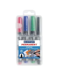 Centropen, marker 8576, color, 4ks, 1-4,6mm, alkoholová báze