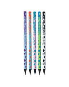 Berlingo, grafitová tužka Dots, color, 72ks, bez pryže