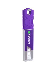 Náhradní odlamovací čepele 18 mm ocelové, 1ks, Berlingo, 10 ks v plastovém pouzdře