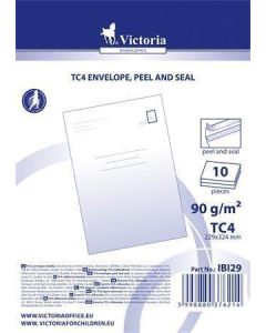 Obálka, TC4, samolepicí s odtrhovacím pruhem, VICTORIA