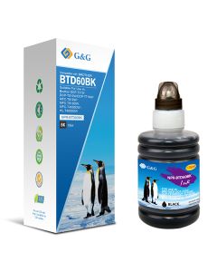 G&G kompatibilní ink s BTD60BK, NPR-BTD60BK, black, 6500str.