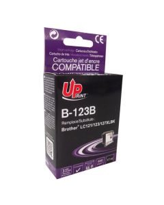 UPrint kompatibilní ink s LC-123BK, B-123B, black, 600str., 17ml
