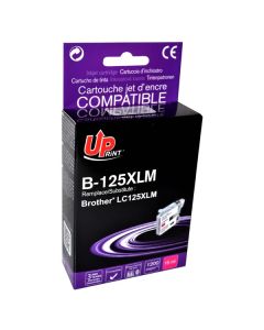 UPrint kompatibilní ink s LC-125XLM, B-125XLM, magenta, 1200str., 15ml