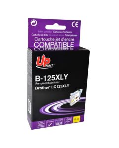 UPrint kompatibilní ink s LC-125XLY, B-125XLY, yellow, 1200str., 15ml