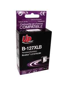 UPrint kompatibilní ink s LC-127XLBK, B-127XLB, black, 1200str., 30ml