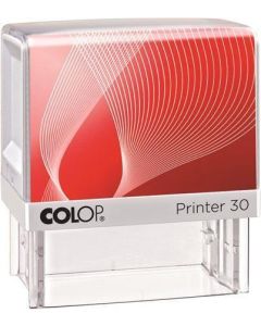Razítko, COLOP "Printer IQ 30", bílé razítko - černý polštářek