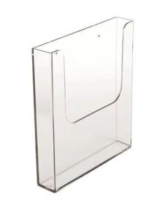 Držák na katalogy, transparentní, A4, nástěnný, COLOP RC4180X