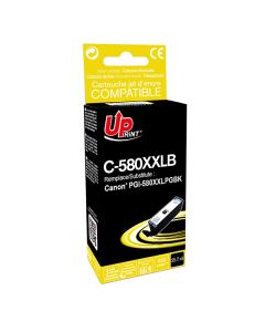 UPrint kompatibilní ink s PGI-580PGBK XXL, C-580XXLB, black, 25.7ml, very high capacity