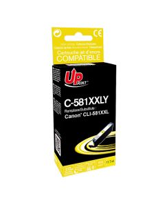 UPrint kompatibilní ink s CLI-581Y XXL, C-581XXLY, yellow, 11.7ml, very high capacity