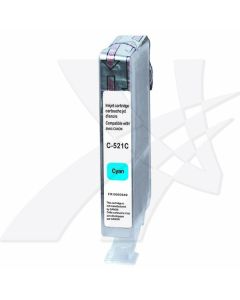 UPrint kompatibilní ink s CLI521C, C-521C, cyan, 450str., 10ml, s čipem