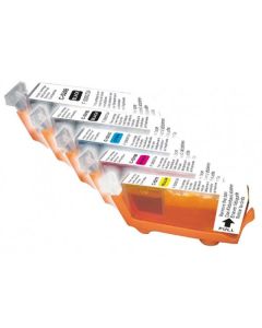 UPrint kompatibilní ink s CLI521, C-520/521 PACK, 2xblack/1xcyan/1xmagenta/1xyellow, s čipem