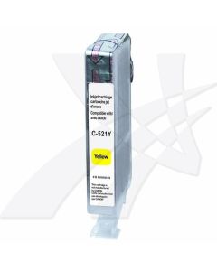 UPrint kompatibilní ink s CLI521Y, C-521Y, yellow, 510str., 10ml, s čipem