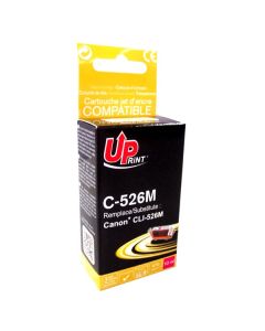 UPrint kompatibilní ink s CLI526M, C-526M, magenta, 10ml, s čipem
