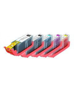 UPrint kompatibilní ink s CLI571, C-570/571XL PACK, 2xblack/1xcyan/1xmagenta/1xyellow, high capacity