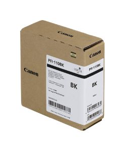Canon originální ink PFI-110 BK, 2364C001, black, 160ml