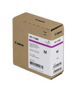 Canon originální ink PFI-110 M, 2366C001, magenta, 160ml