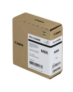 Canon originální ink PFI-310 MBK, 2358C001, matt black, 330ml