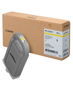 Canon originální ink PFI-3700 Y, 6447C001, yellow, 700ml