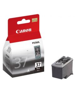 Canon originální ink PG-37, 2145B008, 2145B003, 2145B007, black, blistr s ochranou, 220str., 11ml