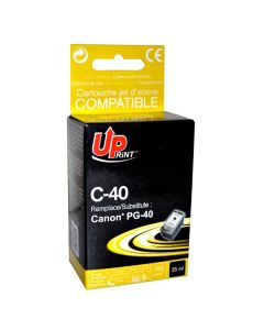 UPrint kompatibilní ink s PG40, C-40B, black, 25ml