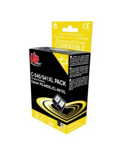 UPrint kompatibilní ink PG-540 XL/CL-541 XL, s PG540XL+CL541XL, C-540/541XL PACK, black/color, 750/650str., 25/18ml