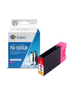 G&G kompatibilní ink s PGI 1500XL, NP-C-1500XLM/C, magenta