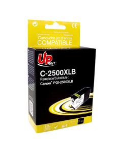 UPrint kompatibilní ink s PGI 2500XL, C-2500XLB, black, 2500str., 75ml