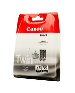 Canon originální ink PGI-35 BK, 1509B012, black, 2x191str., 2ks, 2-pack, DOPRODEJ