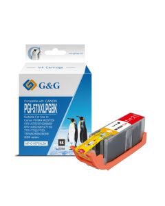 G&G kompatibilní ink s PGI-570XLBK, NP-C-0PG570XLBK, black, 20,4ml, ml