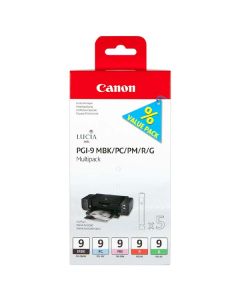Canon originální ink PGI-9, 1033B013, CMYK, multipack