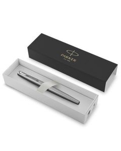 Plnicí pero "Royal Jotter", modrá, stříbrné tělo, stříbrný klip, PARKER 2030946