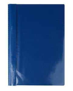 Desky s rychlovazačem, modré, tvrdý zadní obal, PVC, A4, VICTORIA