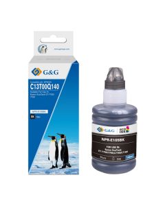 G&G kompatibilní ink s C13T00Q140, NPR-E105BK, black
